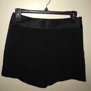 High waisted formal shorts